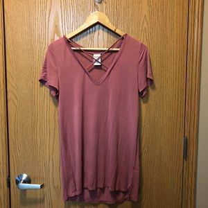 Vs PINK soft and sexy cross shirt